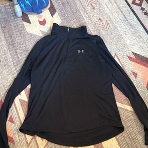 Under Armour Black Quarter-Zip Top